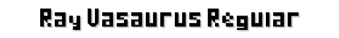 Ray Vasaurus Regular font